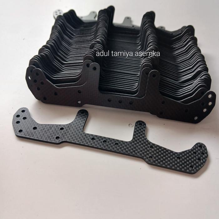 REP TAMIYA WIDE REAR PLATE CARBON MEMBRAN ( FOR AR CHASSIS)