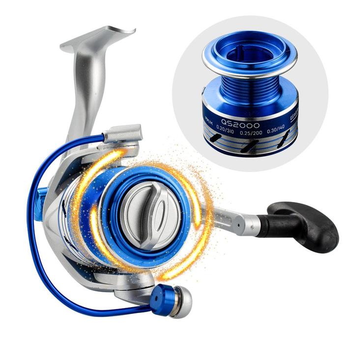 Fishing Reel Spinning Reel 2000 3000 Metal Spool Fishing Reel Wheel