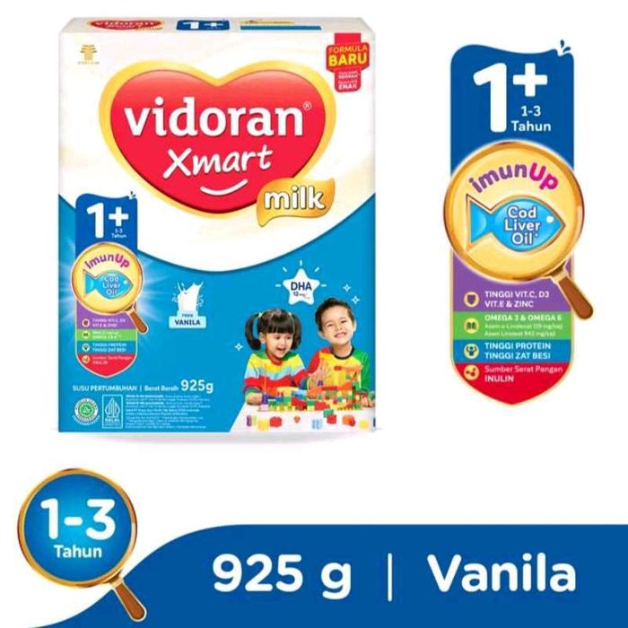 Susu Vidoran 1+ & 3+ Vanila & Madu