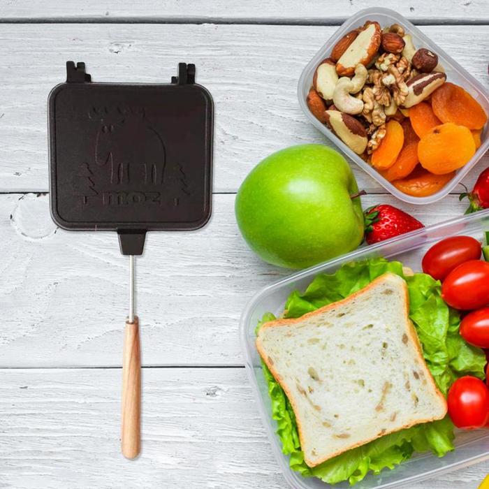 Double-Sided Sandwich Pan NonStick Foldable Breakfast Frying Pan