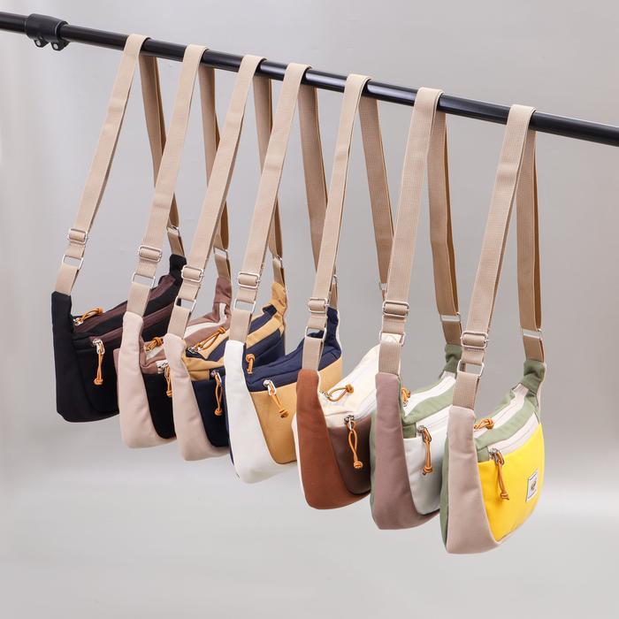 Terlaris Tas Selempang / Slingbag Kanvas Premium Zepeto Canvas Good Quality