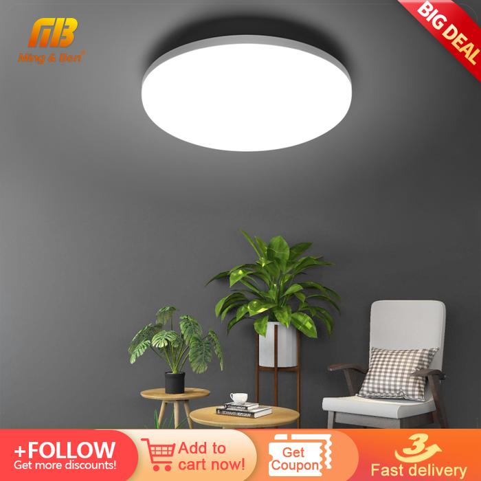 Lampu Panel LED Cahaya Alami 48W 36W 24W 18W 13W 6W Lampu