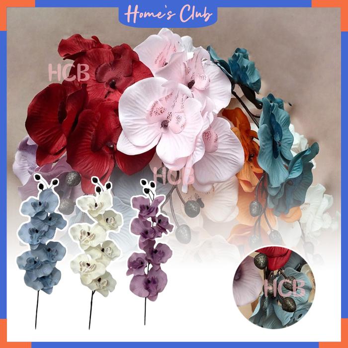 Artificial Bunga Anggrek / Wedding Decoration / Artificial Flower Hiasan