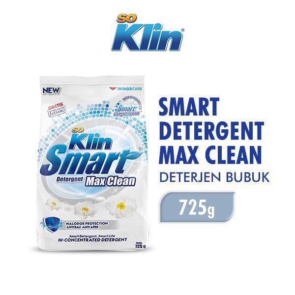 DISKON Soklin Smart Detergen Bubuk Clean 725g READY STOCK
