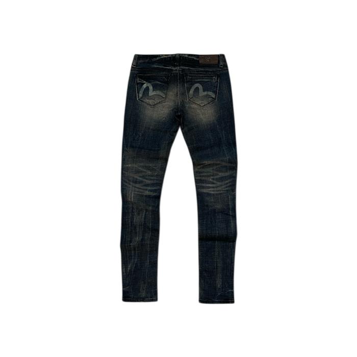Vintage Y2K Evisu Skinny Denim Jeans Long Pants