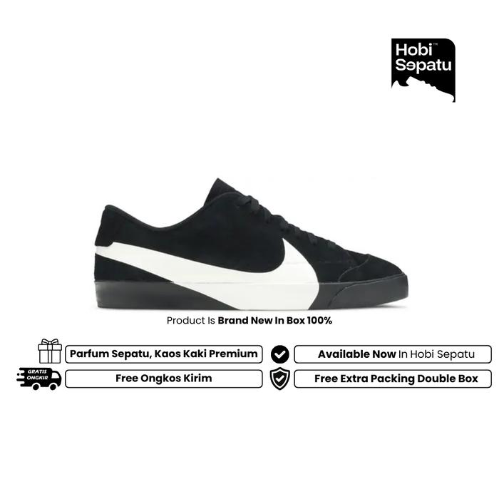 Sepatu Sneakers Nike Blazer City Low LX 'Black' Brand New In Box