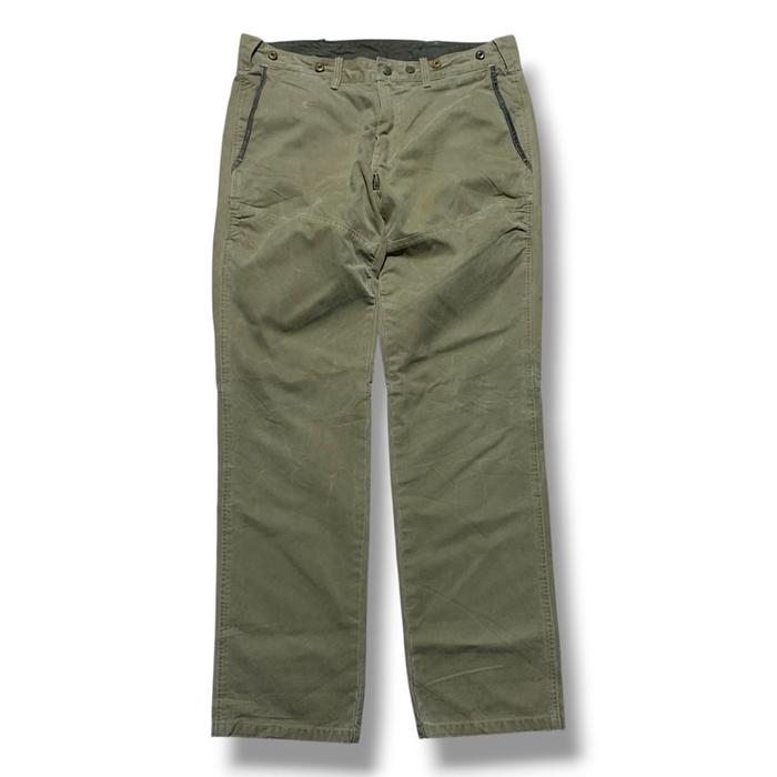 Vintage Polo Ralph Lauren Modern GI Duck Canvas Hunting Pants Zipper Talon