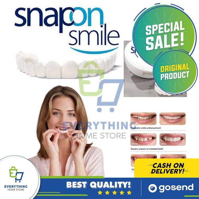 Snap On Smile 100% ORIGINAL Authentic | Snap 'n Smile Gigi Palsu EHS