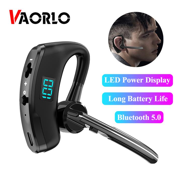 VAORLO V8 Earphone Bluetooth Nirkabel, Earphone Bluetooth Nirkabel