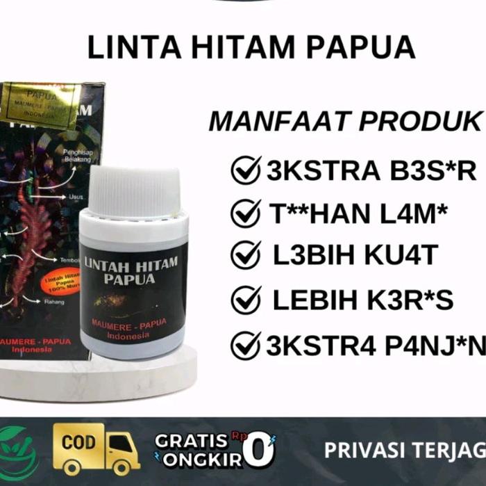 Minyak Lintah Papua Asli Strongg
