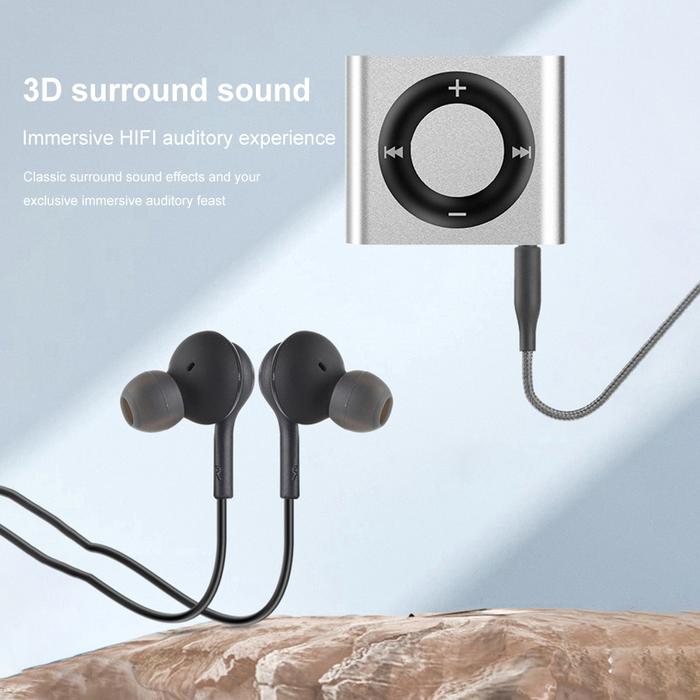 Mini MP3 Player Walkman MicroSD HiFi Speaker - VK64