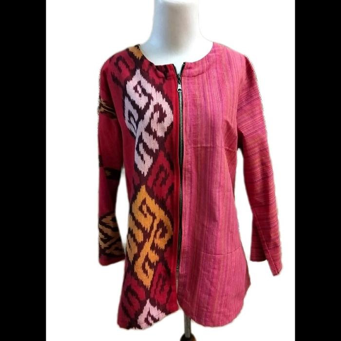 blus ret tenun troso mix lurik