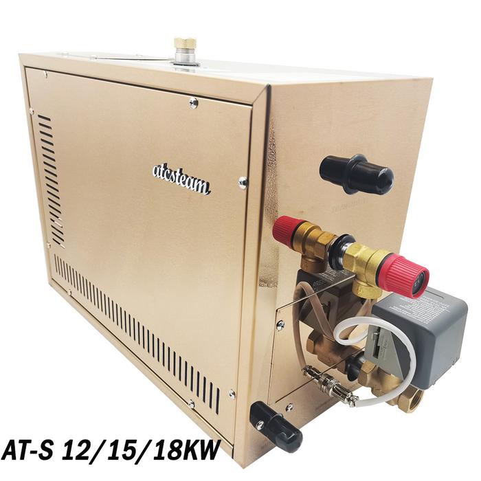 AT-S 12/15/18KW Rumah Uap Basah Kamar Mandi Uap Generator Rumah