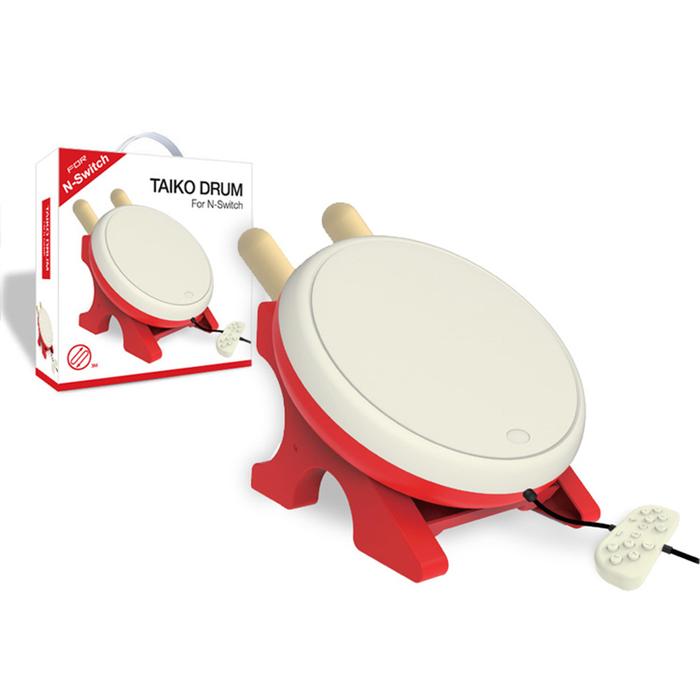 Taiko Drum with Drumstick Wired Taiko Controller + Drum Sticks for