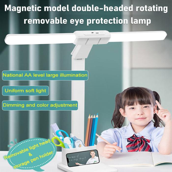 Detachable eye protection study lamp dormitory lamp rechargeable