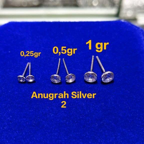 Giwang tusuk fashion bayi,anak,remaja dan dewasa warna tahan lama model mata diamond bungkus warna p