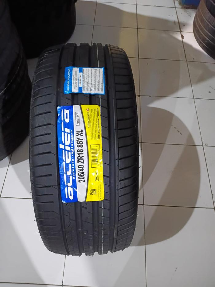 Ban Mobil Merek Accelera Iota EVT 205/40 R18 | Cocok Untuk Mobil Mici Cooper, Honda Jazz , Honda Mob