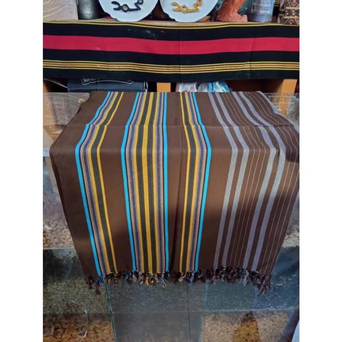 Sorban/rida original Yaman - Coklat Biru