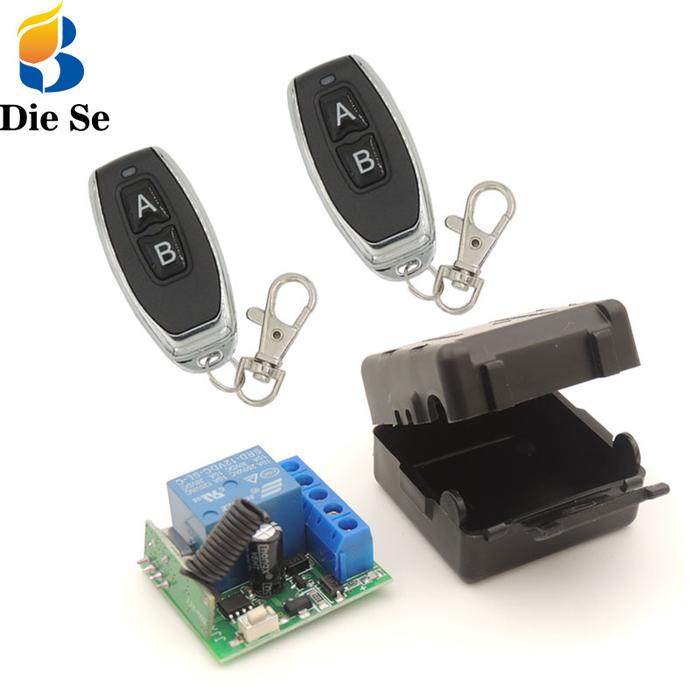 Diese rf relay 12v Remote Control 433Mhz Universal Wireless Relay