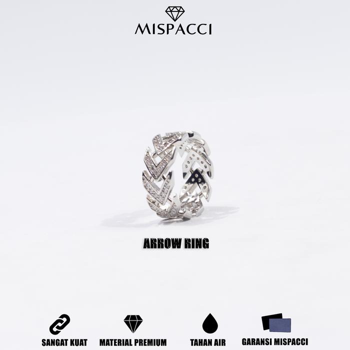 Mispacci - Cincin Arrow Iced Out