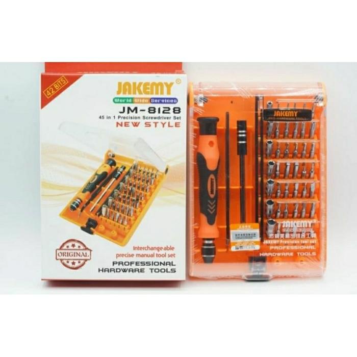 JAKEMY JM-8128 45 in 1 Multi Purpose Precision ScrewDriver Set Repair Tools for Iphone Ipad
