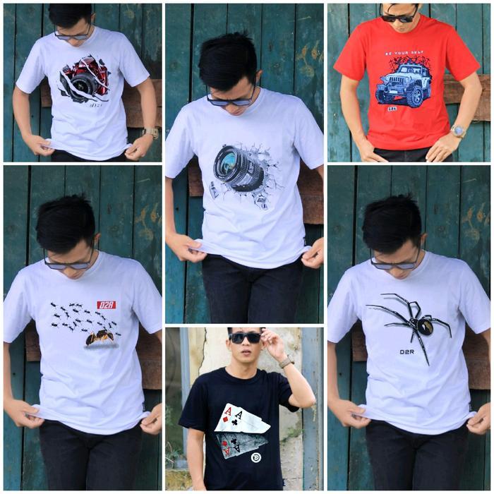 PREMIUM (READY) terjamin BAJU KAOS DISTRO ORIGINAL D2R BAHAN TEBAL MURAH Dewasa terlaris