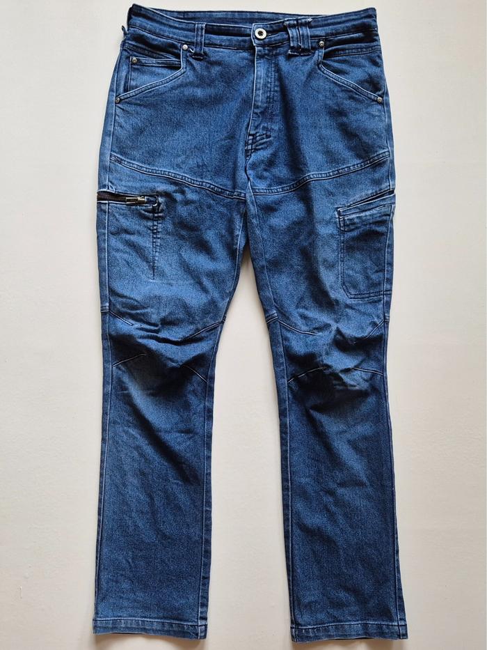 FIELDCORE Move Stretch Cargo Pants Celana Panjang Pria Denim Size 31