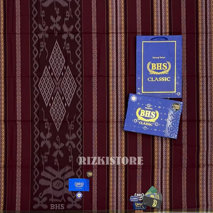 Sarung BHS Classic Gold C44 DKH Original – Seri Classic Gold, Motif Elegan & Nyaman pria