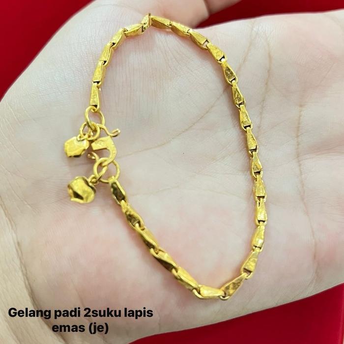 GELANG LAPIS EMAS 2 SUKU Bracelets