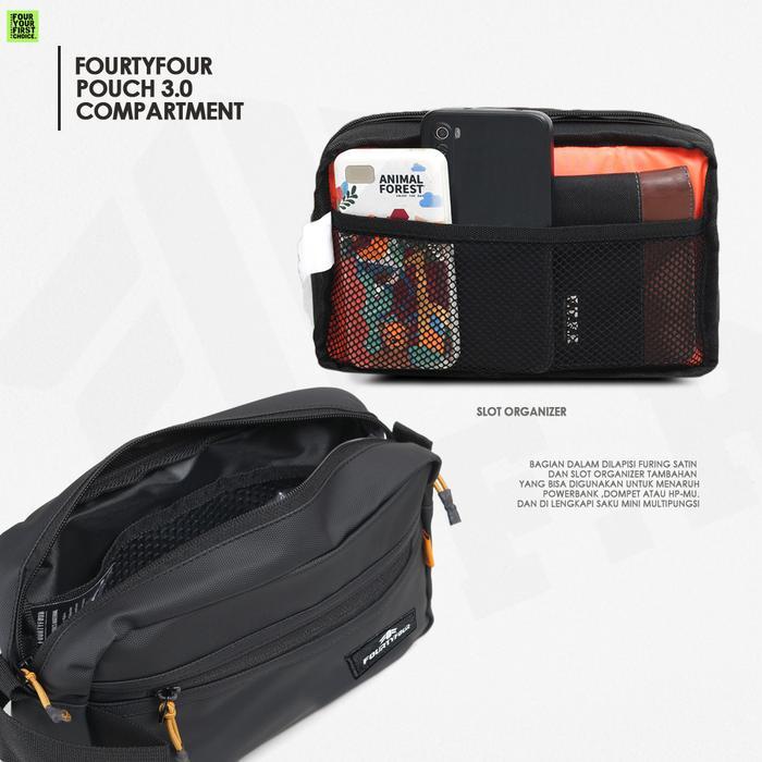FOURTYFOUR Pouch 3.0 Tas Selempang Pria Wanita 2 in 1 Slingbag Handbag II ibrams olshop
