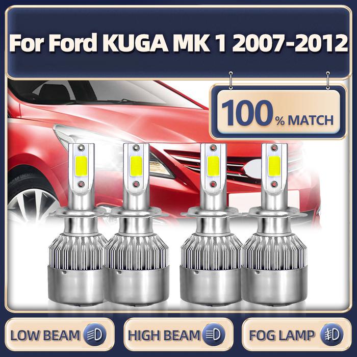 H7 Car LED Headlight Bulbs 12V 6000K Car Headlamp 240W 40000LM LED