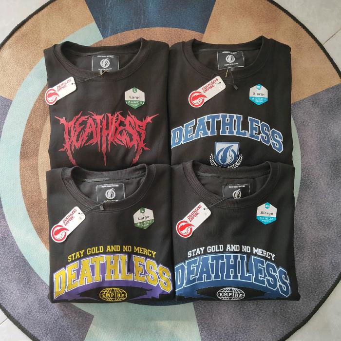 Sweater deathless crewneck sweater pria