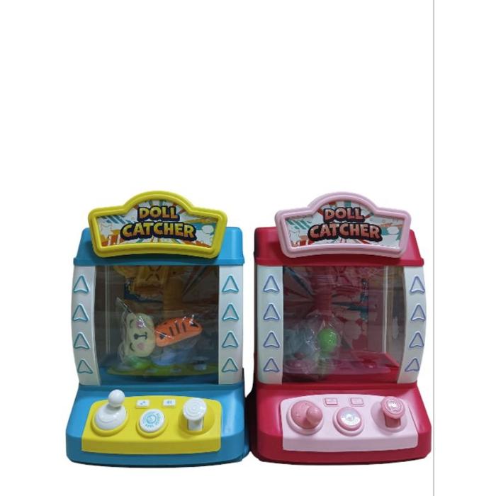 Mainan Mesin Capit Boneka Claw Game Mini Doll Machine