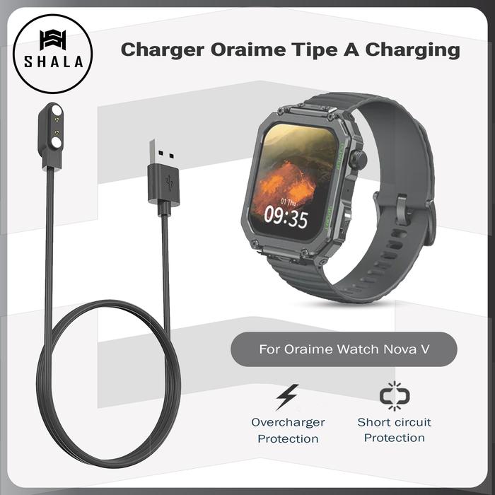 Kabel Charger Oraimo Nova V Smartwatch Tipe A Charging