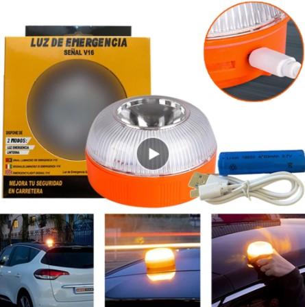 Emergency Light V16 Homologated Dgt Approved Car Emergency Beacon
