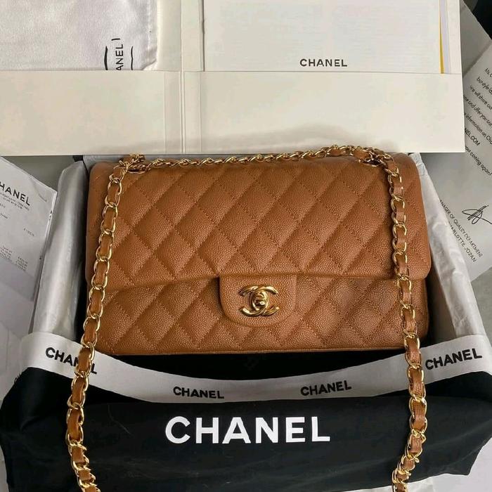Chanel Preloved 2021 Ballon Bleu Yellow Gold Diamond Bezel Premium Super Clone Watch dengan Paperbag