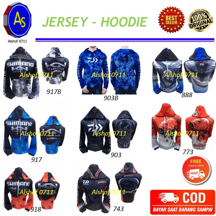 Kaos Jersey Hoodie baju mancing gowes goes sepeda murah bagus keren terbaik berkualitas fashion pria