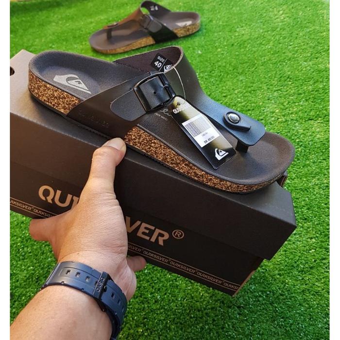 SANDAL KULIT KUIKSILVER PREMIUM 100%