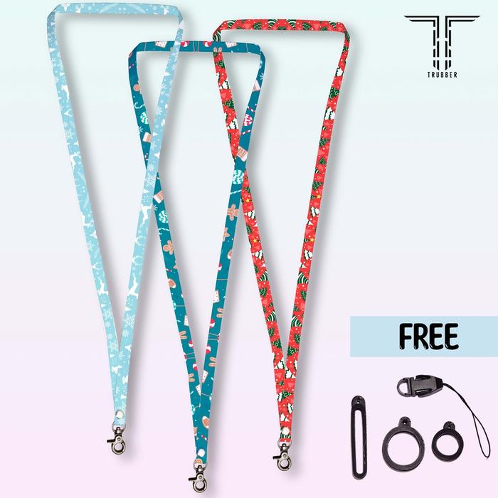 Lanyard / lanyard aesthetic / lanyard cewek / Tali lanyard pod / tali hp / Lanyard TERMASUK 3pcs Ori