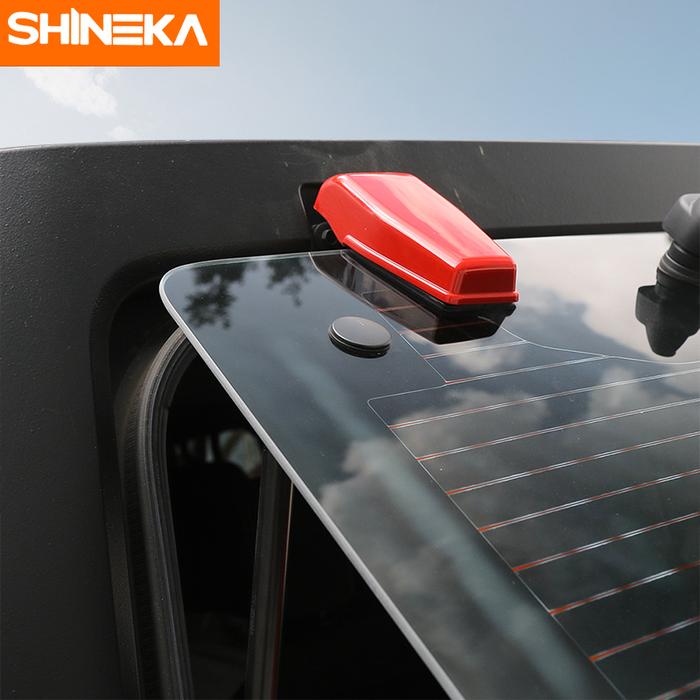 SHINEKA Baru Kaca Belakang Mobil Pintu Tailgate Engsel Cover Trims