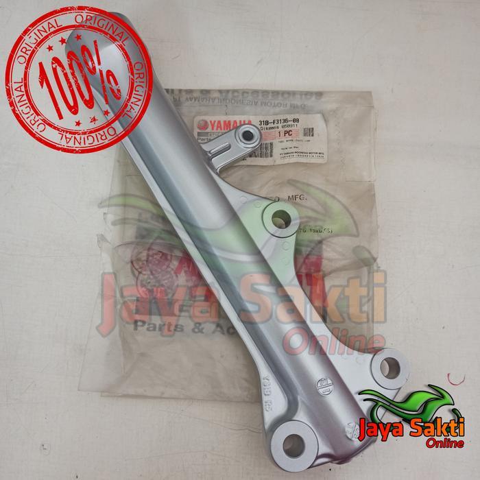 TABUNG SHOCK DEPAN KANAN SILVER JUPITER Z NEW 2010 ASLI YAMAHA