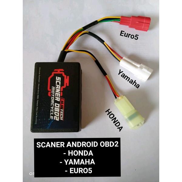 scaner sepedah motor obd2 via bluetooth