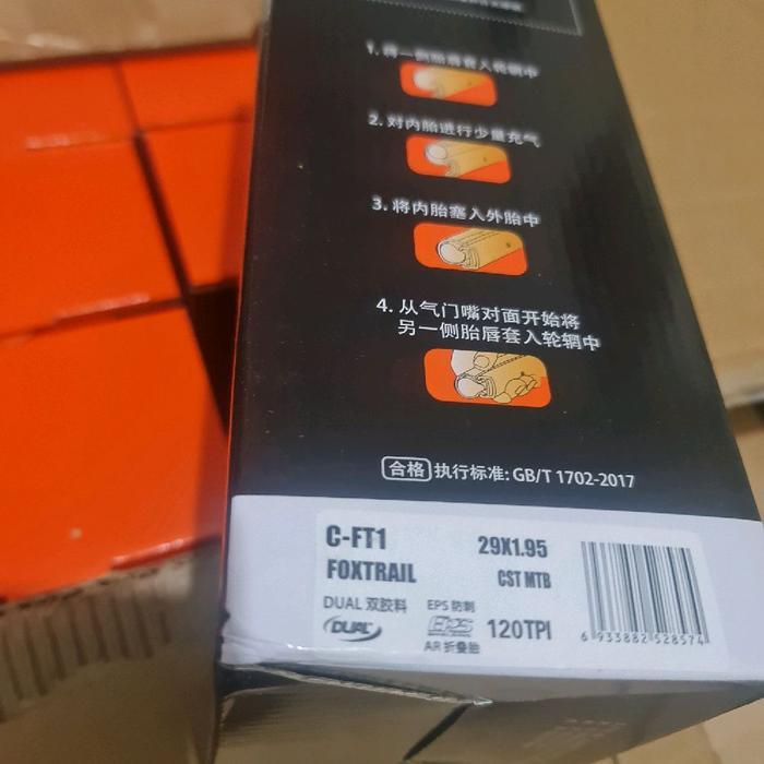 ban luar tire cst foxtrail 29 29er 26 27.5 29x1.95 26x1.95 27.5x1.95 folding kevlar mtb xc ringan s