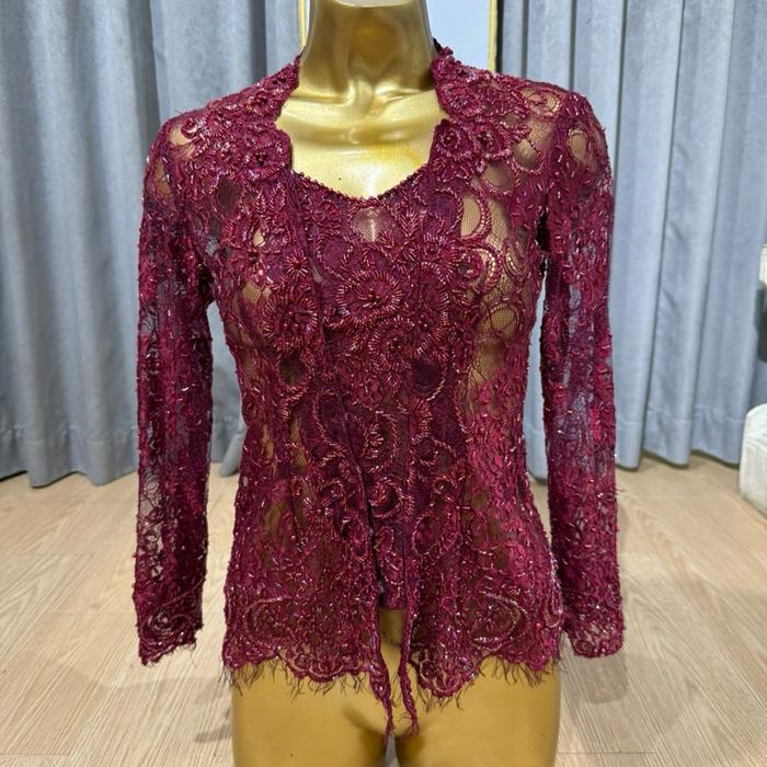 Kebaya brokat payet fullpayet jepang modifikasi