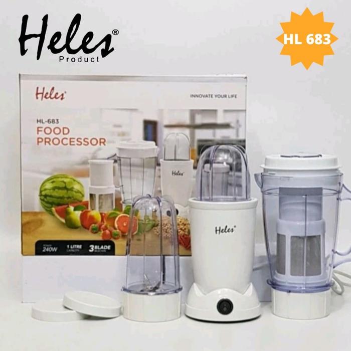 Food Processor heles / Blender Multifungsi / Saringan Buah - HL 683