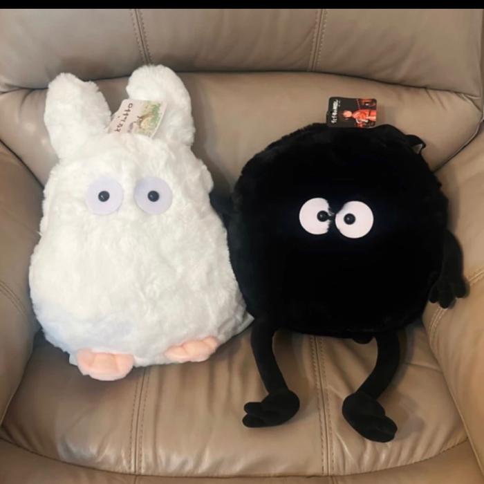 ￼335.000 + Admin | PO Tas Ghibli Putih (White Totoro Backpack)