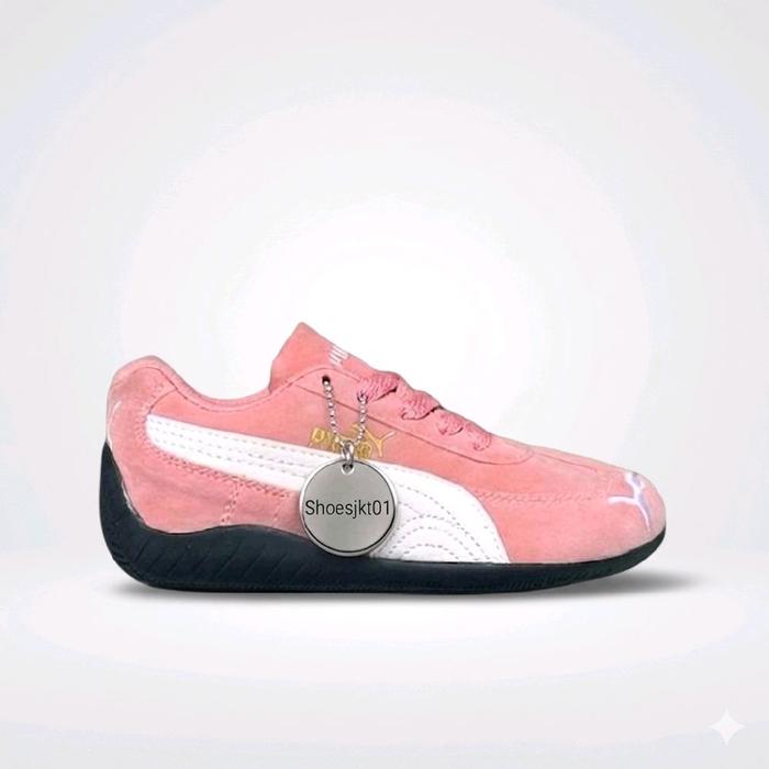 Sepatu Puma Kids Speedcat pecah white Original