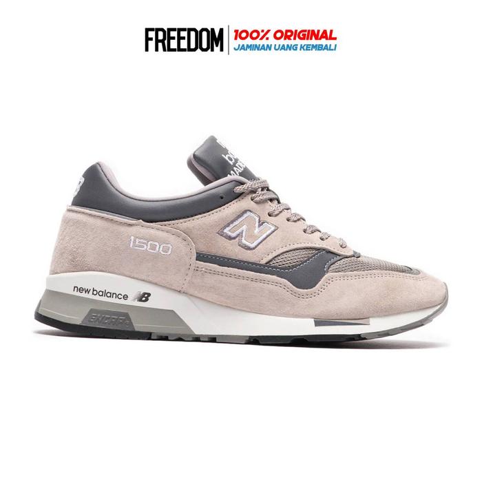 New Balance Grey ORIGINAL RESMI Sepatu Unisex U1500PGL