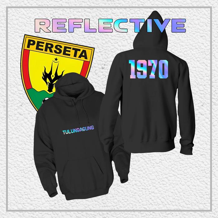 Hoodie Jaket PERSETA TULUNGAGUNG "Tulungagung Reflektif" || Jaket Supporter | Hooligans