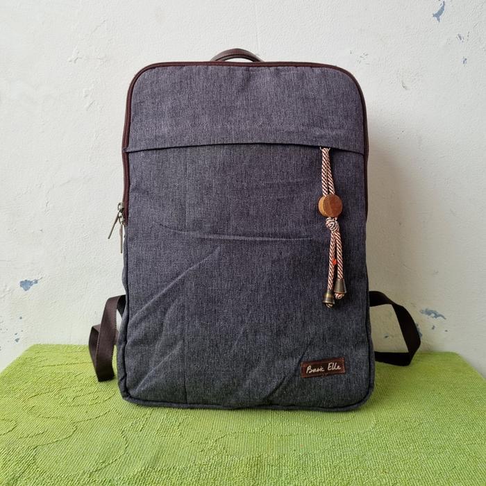 TAS RANSEL PRIA WANITA BASIC ELLE SECOND BRANDED IMPORT ABU